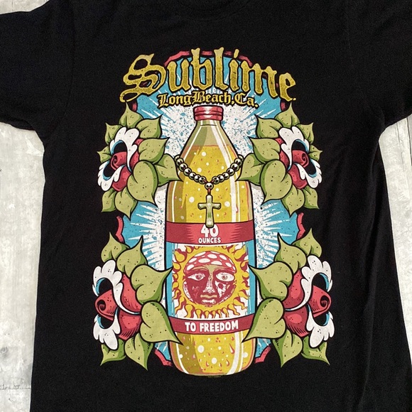 Sublime Tops - SUBLIME 40 Ounces To Freedom EUC Size M